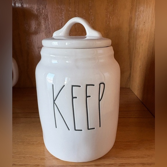 Rae Dunn Baby KEEP Canister - Picture 1 of 1